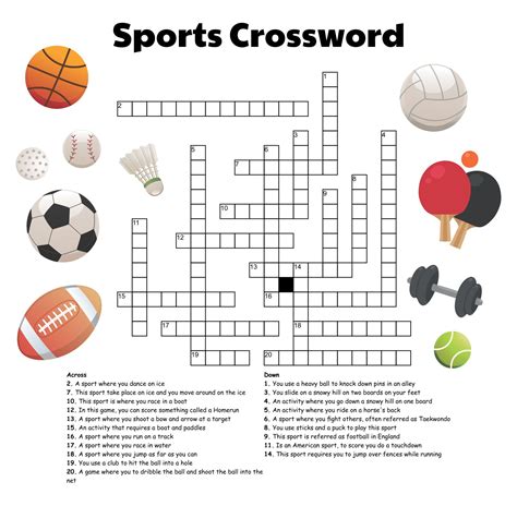 sports crossword clue